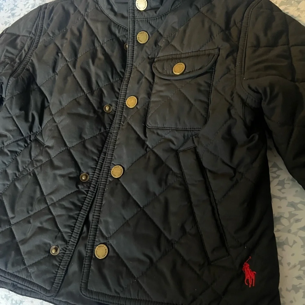 Ralph Lauren Girls Black Polo Jacket 🖤 (Size 2T)